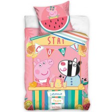 Детски спален комплект Sonne Home - Peppa Pig Stay Cool, 2 части 